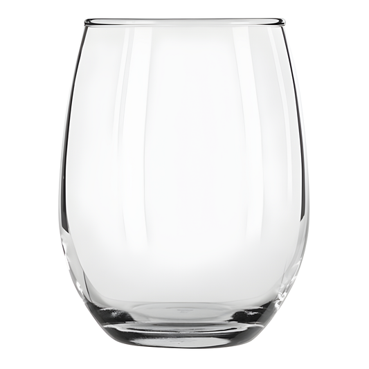 Premium Stemless Wine Glass - 9 oz. | Elegant Event Rentals