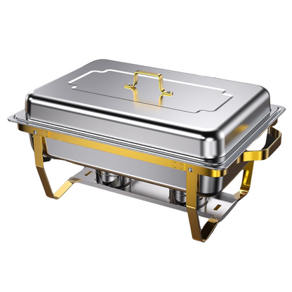 Chafing Dish Sterno Rental - Silver & Gold