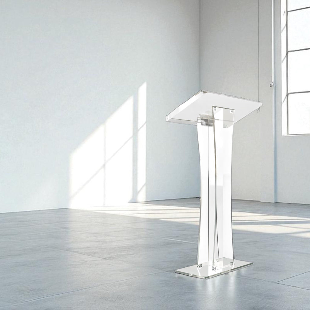Acrylic Podium Stand - Rental