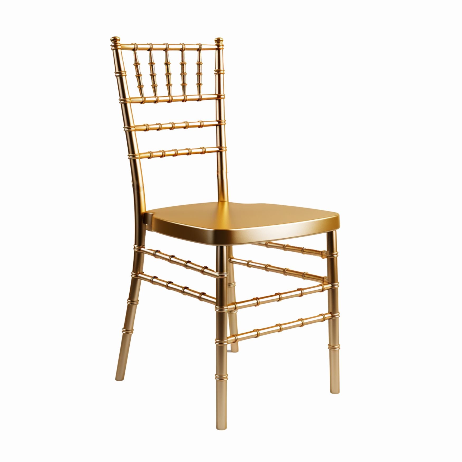 Gold chiavari 2024 chairs with cushions